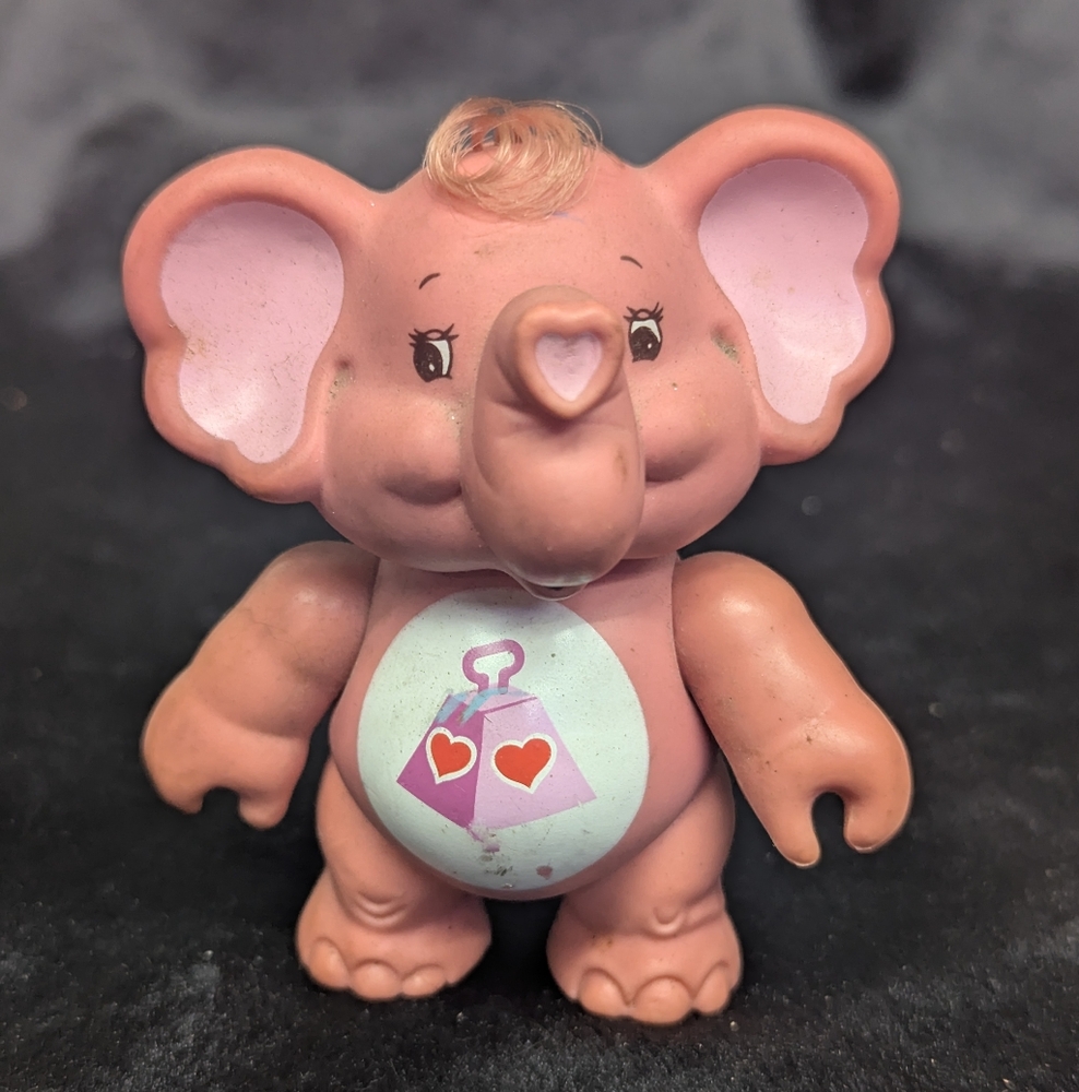 Care Bear Cousin Lotsa Heart Elephant Poseable Figure Vintage